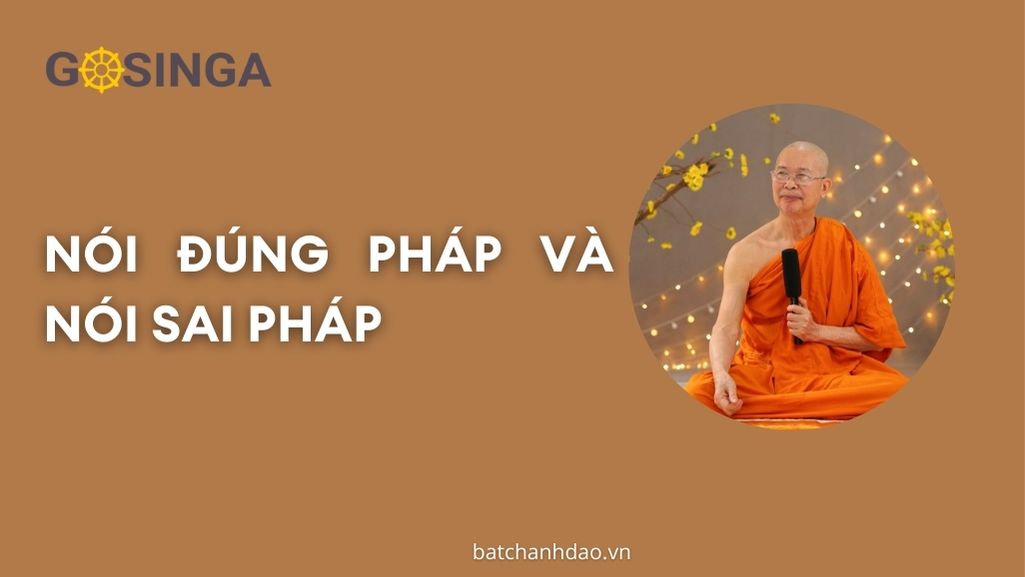 NÓI ĐÚNG PHÁP VÀ NÓI SAI PHÁP