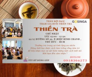 Thiền trà tại hcm - Khám Phá Hành Trình Bình An
